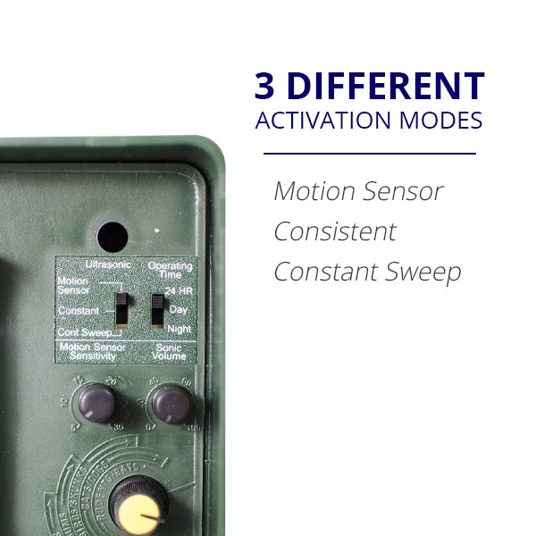 Ultrasonic Pest Repeller w/ Remote Control - animalrepeller